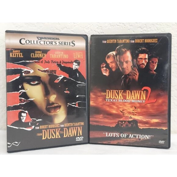 From Dusk Till Dawn 2-Disc DVD Collectors Edition + From Dusk Till Dawn 2 Lot - Picture 1 of 5